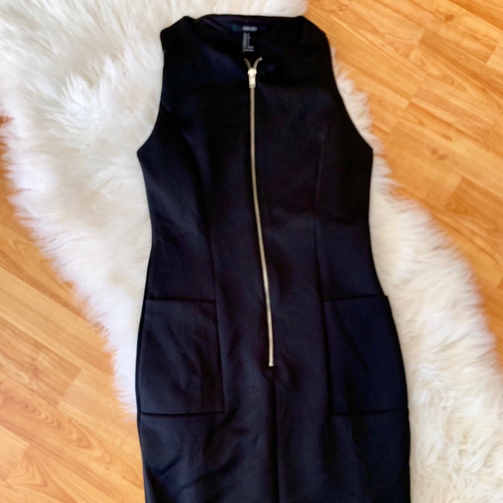 Black all purpose dress with pockets